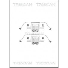 8105 111618 TRISCAN Комплектуючі колодки дискового гальма