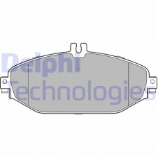 LP3282 DELPHI Комплект гальмівних колодок дисковий гальм