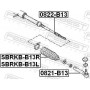 SBRKB-B13R FEBEST Пильник рульове управління