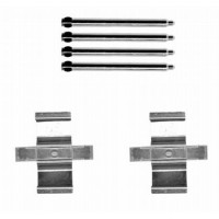 8DZ 355 204-211 HELLA Комплектуючі колодки дискового гальма