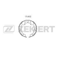 BK-4043 ZEKKERT Комплект гальмівних колодок