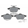 2184903 TEXTAR TEXTAR VW Гальмівні колодки передн.Sharan 00-; FORD; SEAT
