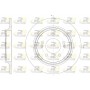 61571.00 ROADHOUSE Гальмівний диск