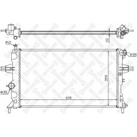 10-25266-SX STELLOX Радіатор охолодження двигуна