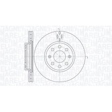361302040236 MAGNETI MARELLI Гальмівний диск