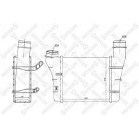 10-40101-SX STELLOX Интеркулер