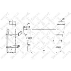 10-40101-SX STELLOX Интеркулер
