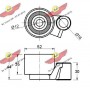 03.574 AUTOKIT Натяжний ролик ремінь ГРМ