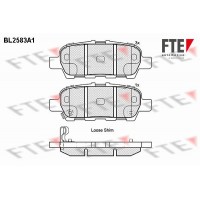 BL2583A1 FTE Комплект гальмівних колодок дисковий гальм