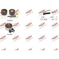 04.5311 AUTOKIT Комплект ременя ГРМ