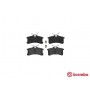 P 83 084 BREMBO Комплект гальмівних колодок дисковий гальм