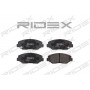 402B0406 RIDEX Комплект гальмівних колодок дисковий гальм