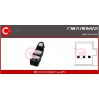 CWR76056AS CASCO Вимикач склопідйомник