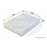 EKF404 COMLINE Фільтр повітря у внутрішньому просторі