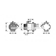 FTAK366 AVA QUALITY COOLING Компресор кондиціонера