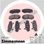 23891.170.1 ZIMMERMANN Комплект гальмівних колодок дисковий гальм