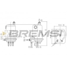 FE0786 BREMSI Паливний фільтр