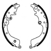 8DB 355 022-381 HELLA PAGID Комплект гальмівних колодок