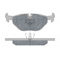 SP 198 PR SCT - MANNOL Комплект гальмівних колодок дисковий гальм