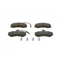 0 986 467 411 BOSCH Комплект гальмівних колодок дисковий гальм