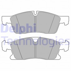 LP3628 DELPHI КомплеК т гальмівних колодок, дискове гальмо