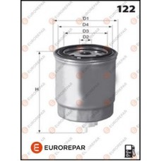 E148174 EUROREPAR Паливний фільтр