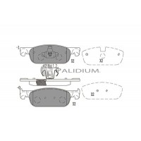 P1-1554 ASHUKI by Palidium Комплект гальмівних колодок дисковий гальм