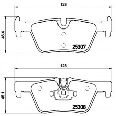 FK20065 KAISHIN Комплект гальмівних колодок дисковий гальм