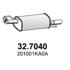 32.7040 ASSO Глушник вихлопних газів кінцевий