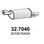 32.7040 ASSO Глушник вихлопних газів кінцевий