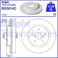 BG5014C DELPHI Гальмівний диск