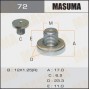 72 MASUMA Різьбова пробка, Масляний піддон