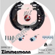 20990.130.2 ZIMMERMANN Комплект гальмівних колодок