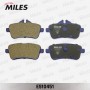 E510451 MILES КомплеК т гальмівних колодок, дискове гальмо