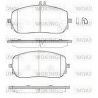 P19263.00 WOKING КомплеК т гальмівних колодок, дискове гальмо