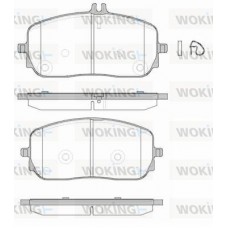 P19263.00 WOKING КомплеК т гальмівних колодок, дискове гальмо