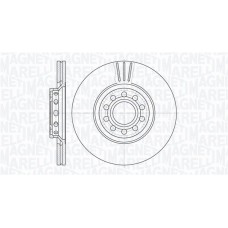 361302040412 MAGNETI MARELLI Гальмівний диск