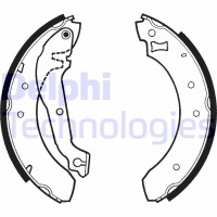 LS1268 DELPHI Комплект гальмівних колодок