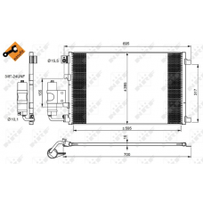 WG2160499 WILMINK GROUP Конденсатор кондиціонера