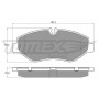 TX 15-86 TOMEX Brakes Комплект гальмівних колодок дисковий гальм