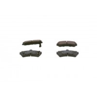 0 986 424 734 BOSCH Комплект гальмівних колодок дисковий гальм