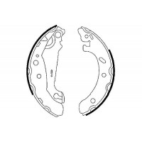 KBS-5420 KAVO PARTS Комплект гальмівних колодок