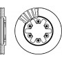 MDC1164 MINTEX Гальмівний диск