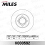 K000592 MILES Гальмівний диск