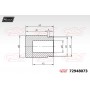 72948073 MAXTECH Поршень корпус скоби гальма