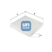53.315.00 UFI Фільтр повітря у внутрішньому просторі