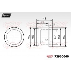 72960060 MAXTECH Поршень корпус скоби гальма