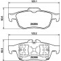 8DB 355 017-341 HELLA Комплект гальмівних колодок, дискове гальмо