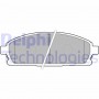 LP1659 DELPHI Комплект гальмівних колодок дисковий гальм