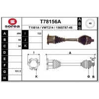 T78156A EAI Привідний вал